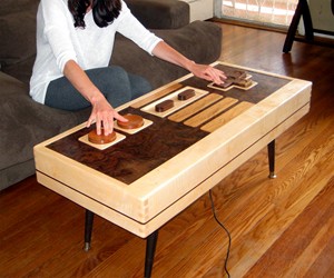Working Nintendo Controller Coffee Table