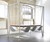 White Swing Table