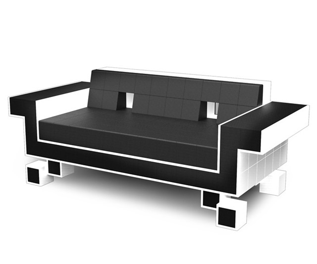 Retro Space Invader Couch