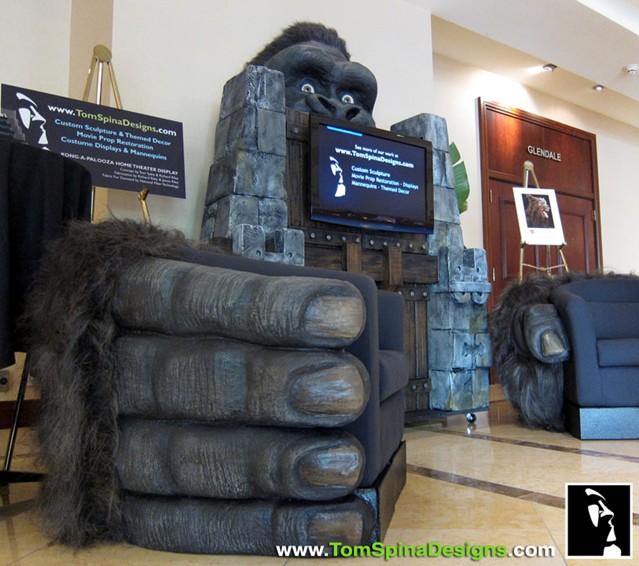 King Kong Themed Home Theater
