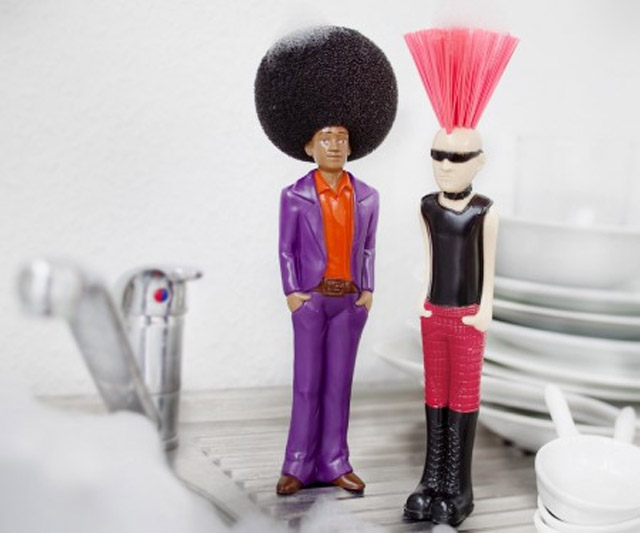 'Fro & Hawk Dish Brushes 'Fro & Hawk Dish Brushes