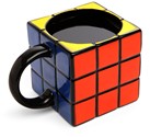 Black Light Rubik's Cube Necklace