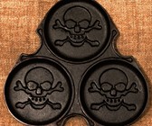 Cast Iron Pirate Pancake Griddle