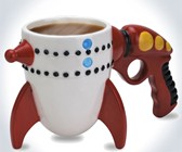 Ray Gun Rocket Mug
