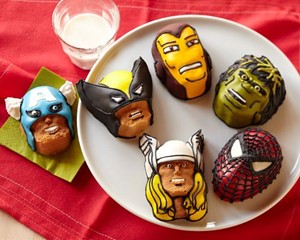 Marvel Superhero Brownie Pan