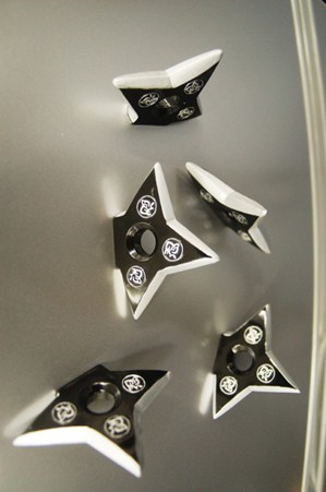 Ninja Throwing Star Magnets