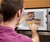 Affixing Self-Stirring Microwave Bowl