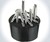Five Finger Fillet Knife Set - Black
