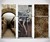 Fridge Skins - Wine Cellar, Lounging Woman, and Leopard Motifs