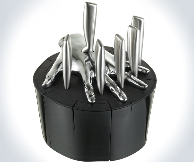 Five Finger Fillet Knife Set - Black