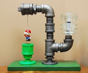 Mario Industrial Pipe Lamp