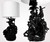 Childhood Toy Lamp in Black