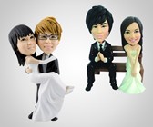 Your Face Wedding Cake Topper