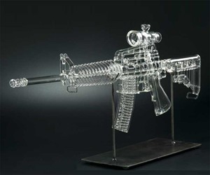 Glass Machine Gun Pipes