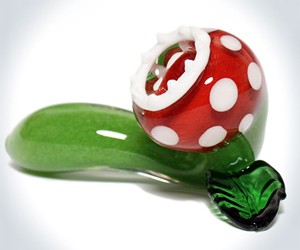 Mario Piranha Plant Glass Pipe