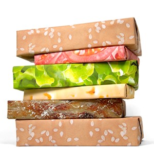 Cheeseburger Wrapping Paper