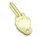 Middle Finger Key - Back View