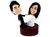 Your Face Dancing Wedding Cake Topper