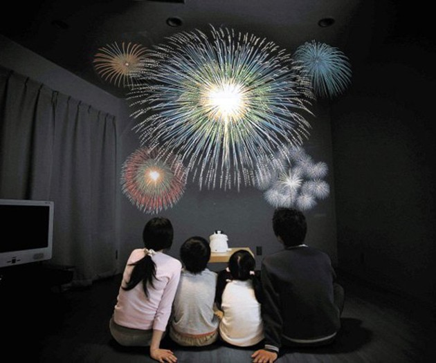 In-Home Fireworks Theater