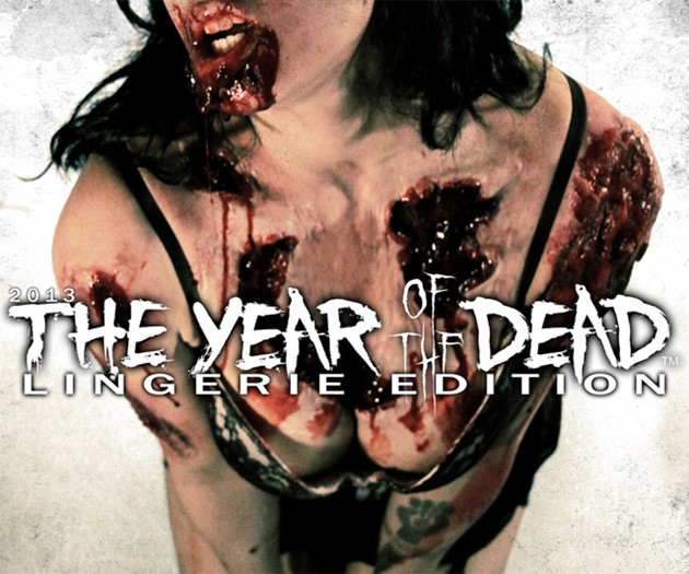 Year of the Dead Zombie Lingerie Calendar