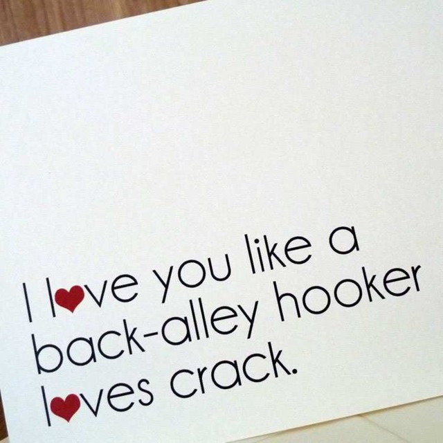 Back Alley Hooker Cards