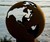 Planet Earth Globe Fire Pit Unlit