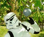 Star Wars Death Star Heart Necklace