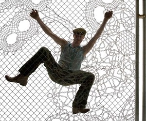 Lace Fence - Stylized Chain Link Designs