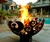 Great Bowl O' Fire Steel Firepit - Poolside Installation