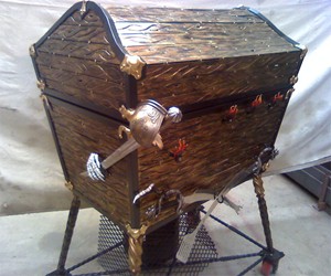Pirate Treasure Chest BBQ
