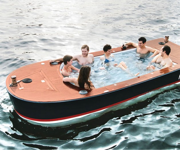 The Hot Tub Boat