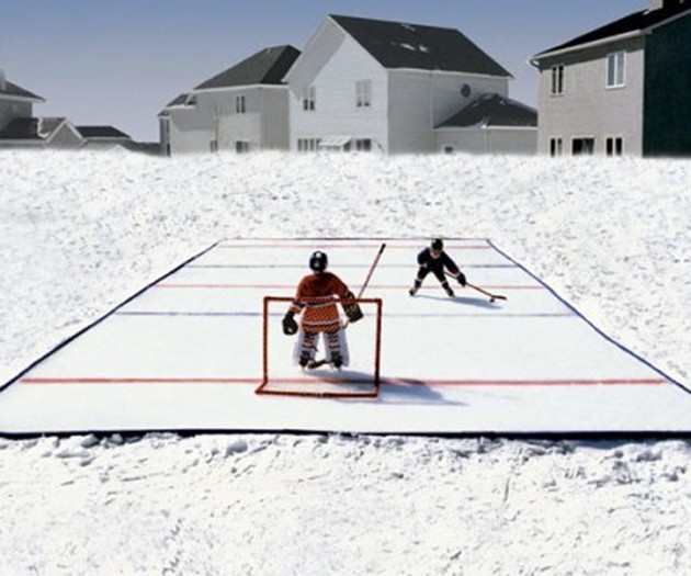 Backyard Hockey Rink