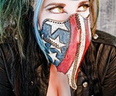 Team USA Motorcycle Mask