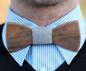 Wooden Bow Ties