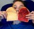 Kid Holding Peanut Butter & Jelly Wallet
