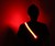 Red HALO LED Sport Belt as Shoulder Strap