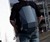 Solid Gray Hardshell Backpack