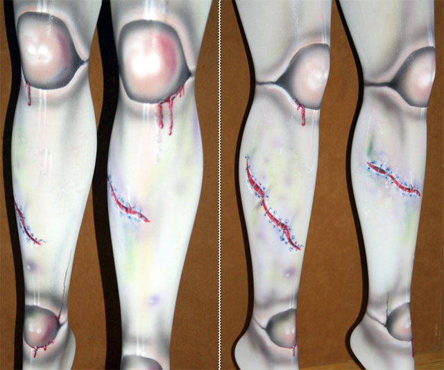 Zombie Doll Tights