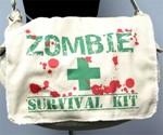 Vintage Style Medic Messenger Bag