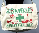 Zombie Survival Kit Messenger Bag