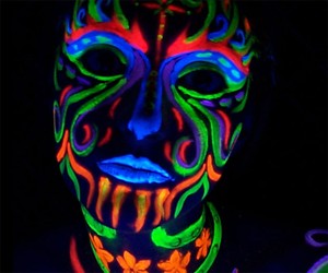 Black Light Makeup