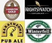 Game of Thrones Beer Label Shirts