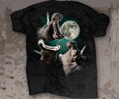 3 Hippopoticorn Moon T-Shirt
