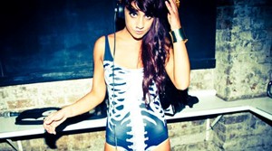 Black Skeleton Swimsuit