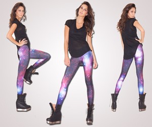Galaxy Purple Leggings