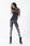 Model in Glasses Wearing Tetris Leggings
