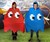 Pac Man Ghost Poncho