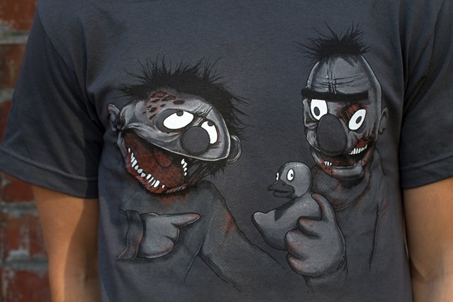 Zombie Bert & Ernie T-Shirt