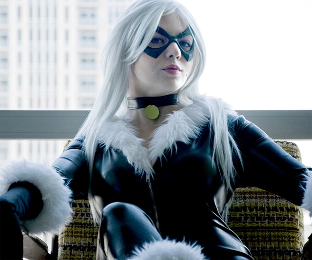 Spandex Catwoman Costume