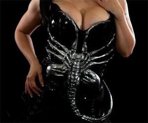 Alien Facehugger Corset